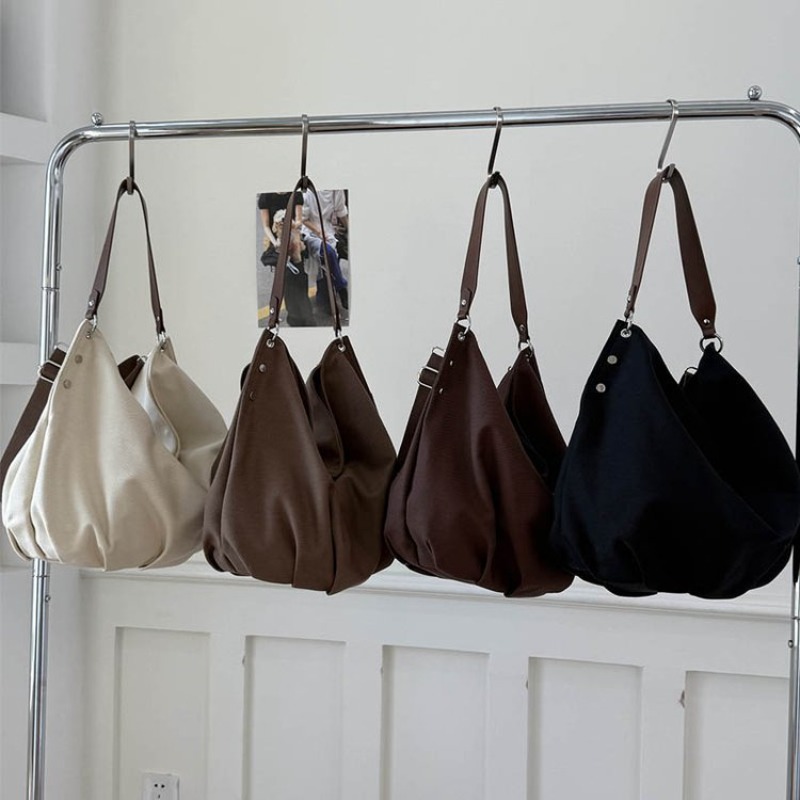 Luxury Lifestyle Handbags - กระเป๋าผ้าอ้อมดีไซน์หรูสำหรับผู้หญิง กระเป๋าสะพายข้างสุดหรูหรา กระเป๋าโท้ทหนังสไตล์มินิมอล วินเทจ สำหรับไลฟ์สไตล์ที่มีสไตล์และมีกิจกรรมมากมาย