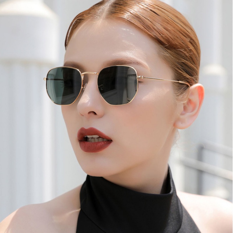 Luxury Lifestyle Men - แว่นกันแดดทรงกลมสไตล์พังก์สำหรับผู้ชาย แบรนด์หรู ดีไซเนอร์ แว่นกันแดดสไตล์เรโทรสำหรับผู้หญิง แว่นตาวินเทจ ป้องกันรังสียูวี