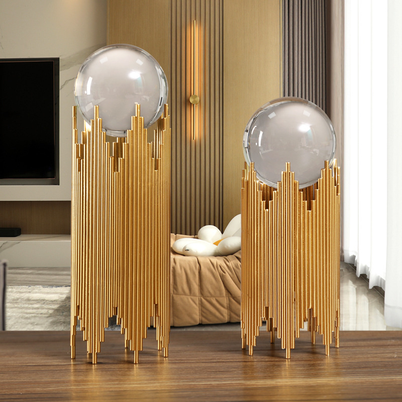 Luxury Lifestyle Items - ตกแต่งบ้านห้องนั่งเล่นรายการเครื่องประดับสําหรับ House Lighted แก้วไวน์คริสตัลหนังสือกลางตารางโมเดิร์นหรูหราตู้ทีวี Design