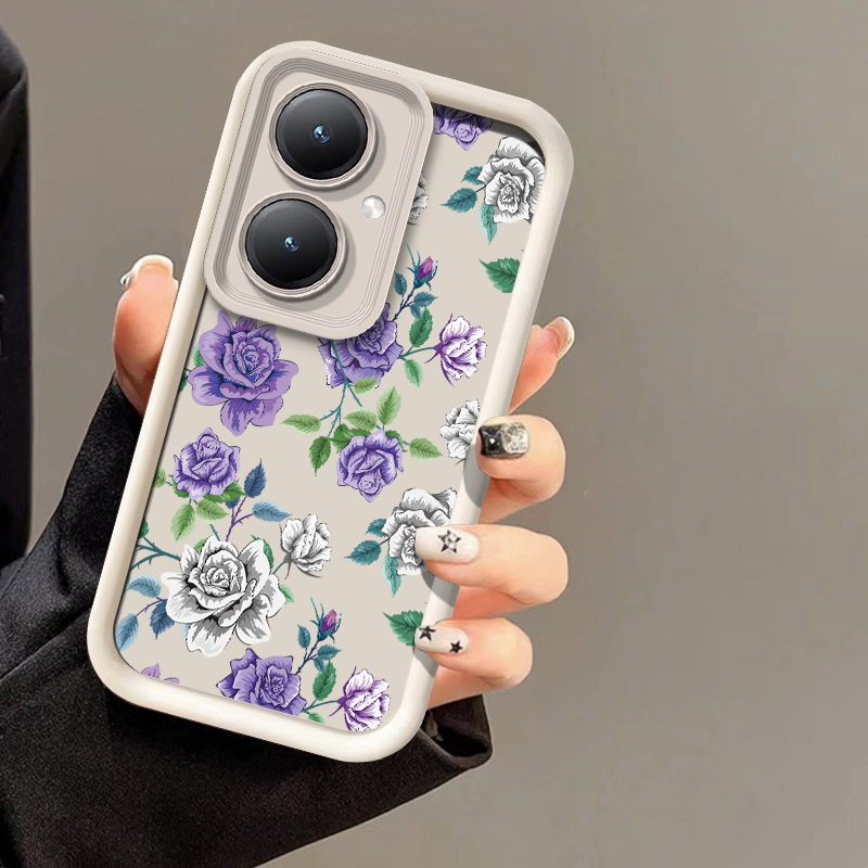 Vivo Y28 - เคสโทรศัพท์ลายดอกไม้สำหรับ Vivo Y38 Y30 Y29 Y28