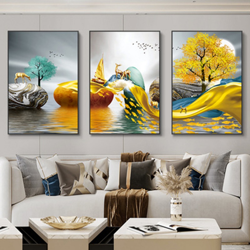 3 ชิ้น/ชุด ภาพพิมพ์ติดผนังแบบไ - Luxury Lifestyle Items บทวิจารณ์และราคา