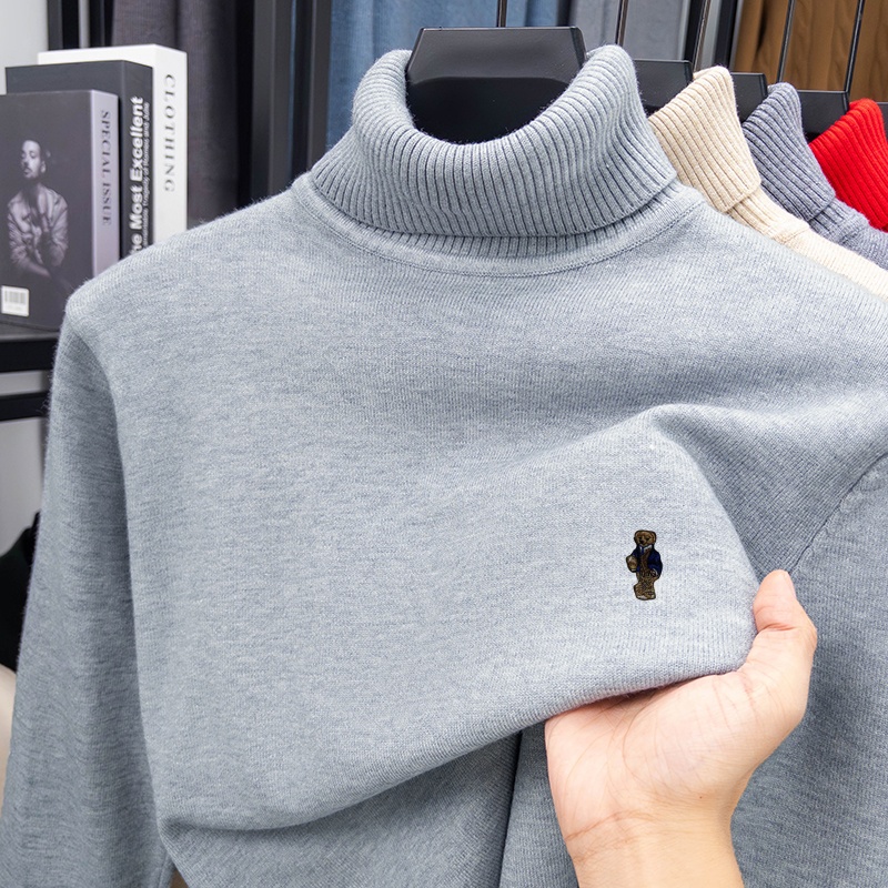 เสื้อสเวตเตอร์ถักแขนยาวผู้ชายแ - Luxury Lifestyle Men บทวิจารณ์และราคา