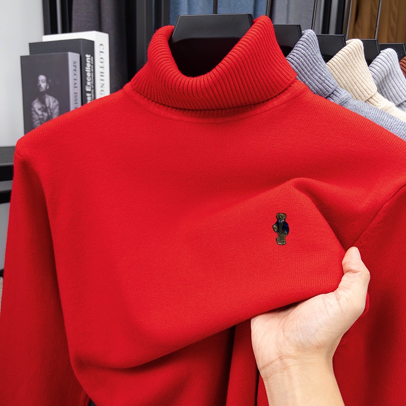 เสื้อสเวตเตอร์ถักแขนยาวผู้ชายแ - Luxury Lifestyle Men บทวิจารณ์และราคา
