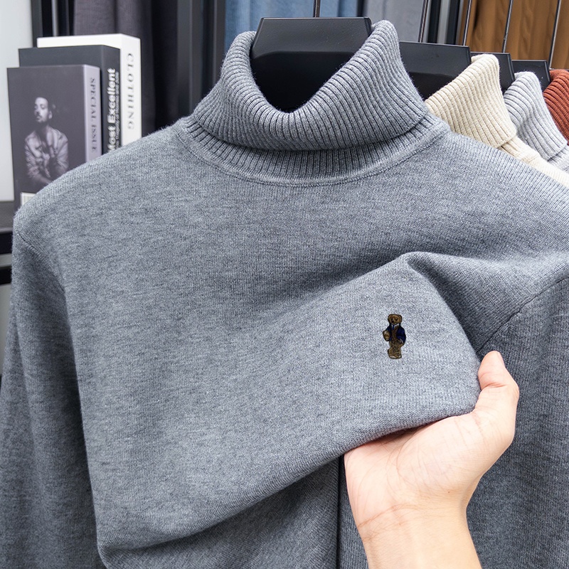 เสื้อสเวตเตอร์ถักแขนยาวผู้ชายแ - Luxury Lifestyle Men บทวิจารณ์และราคา