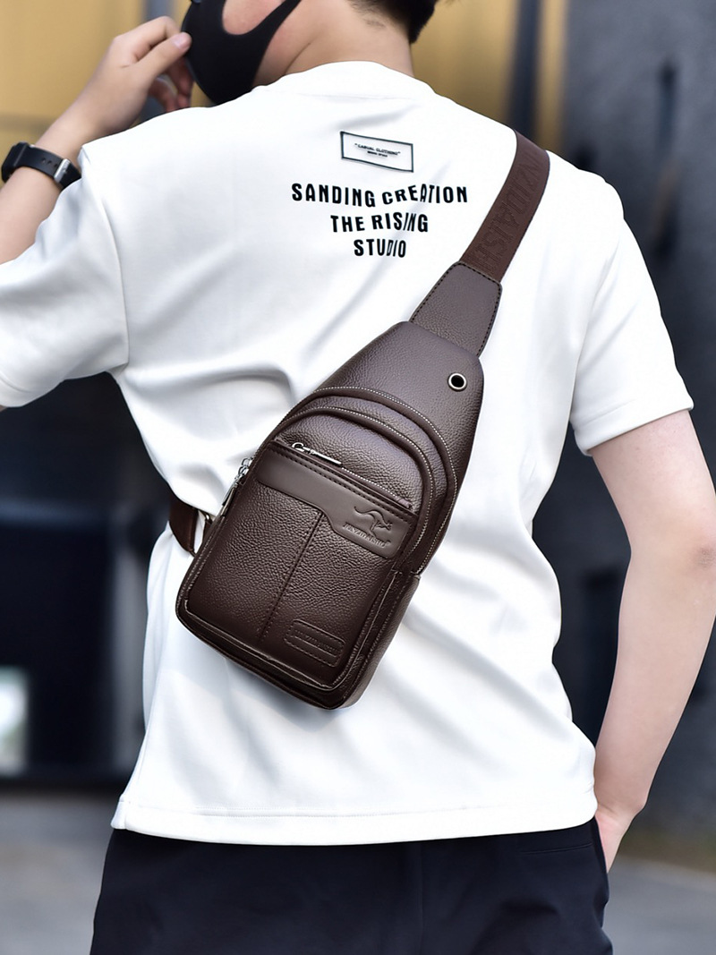 แบรนด์หรู Chest Pack กระเป๋าหน - Luxury Lifestyle Men บทวิจารณ์และราคา