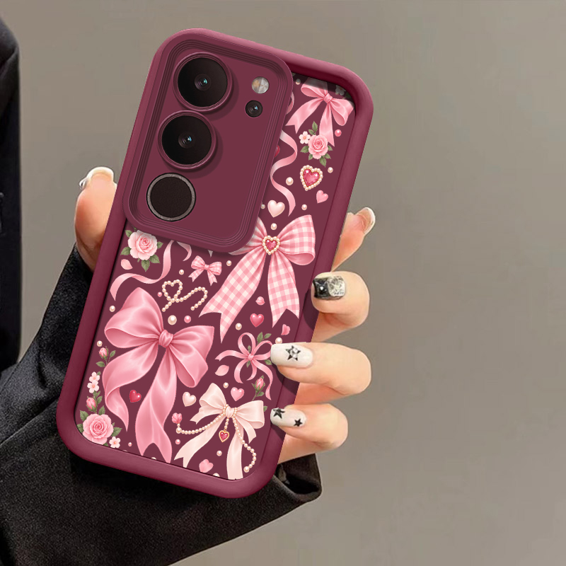เคสโทรศัพท์ลายดอกไม้ผูกโบว์ สำ - Vivo X200 บทวิจารณ์และราคา