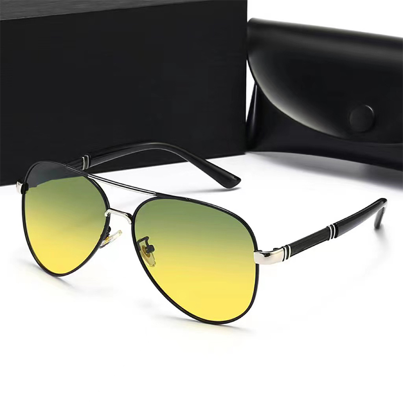 แว่นกันแดดโพลาไรซ์กรอบโลหะสุดห - Luxury Lifestyle Men บทวิจารณ์และราคา